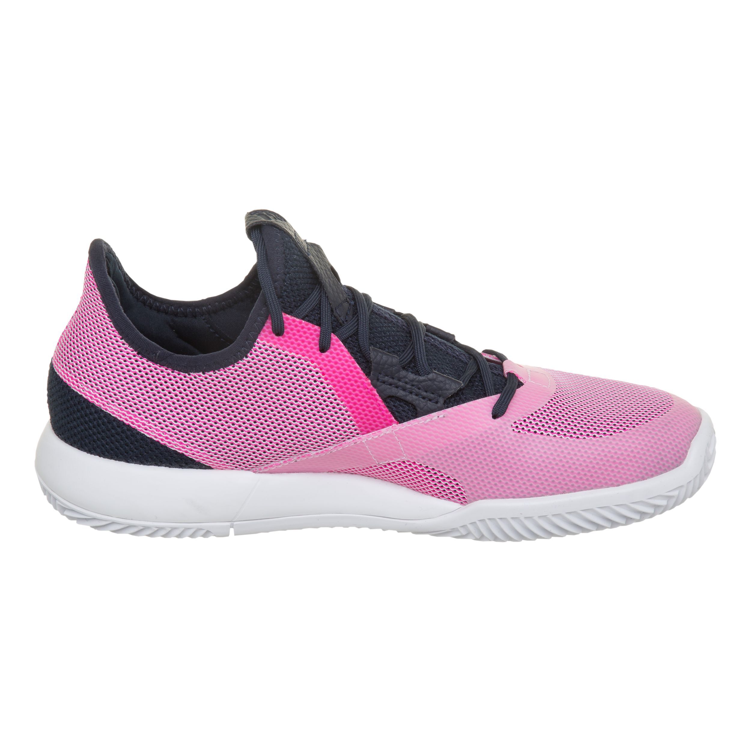 Adizero Defiant Bounce All Court Shoe Women Pink Dark Blue