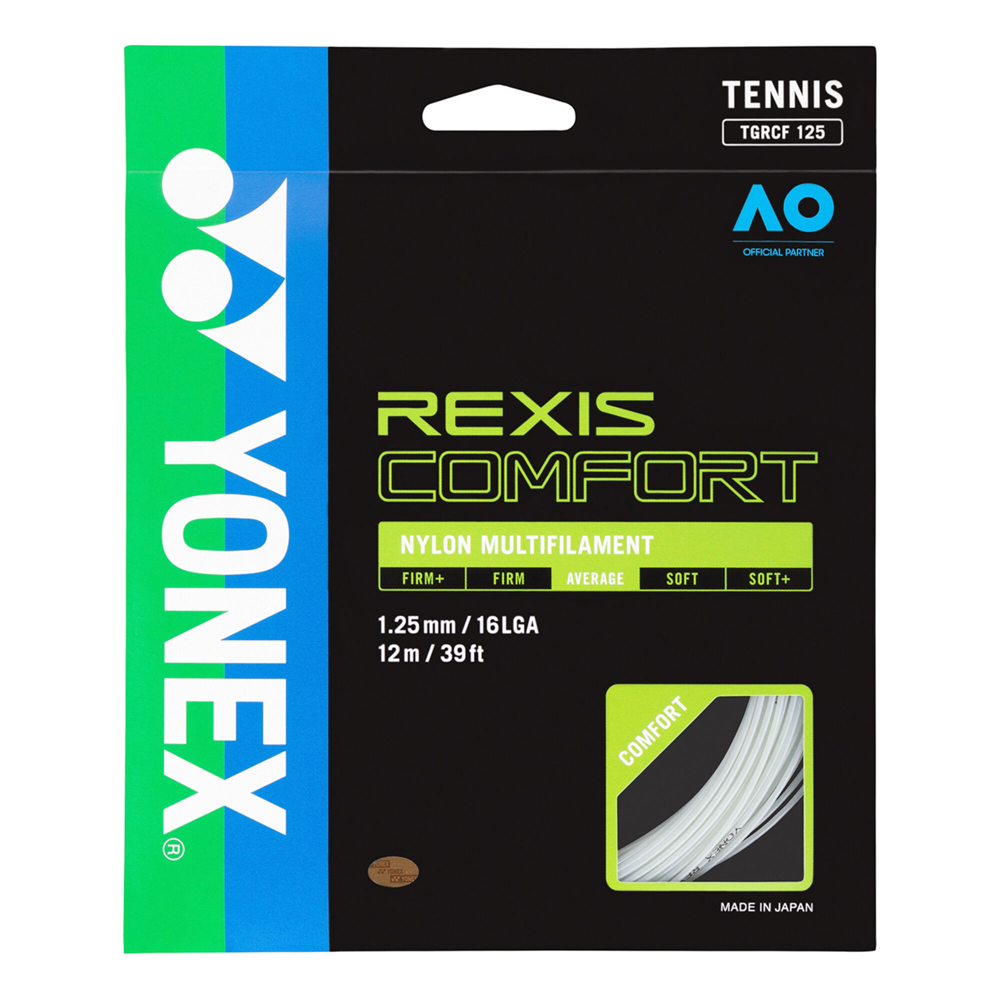 buy Yonex REXIS Comfort String Set 12m White online TennisPoint