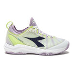 Diadora Tennis shoes Diadora Speed Blushield Fly 4 + Clay Court Shoe Women-White,Dark Blue