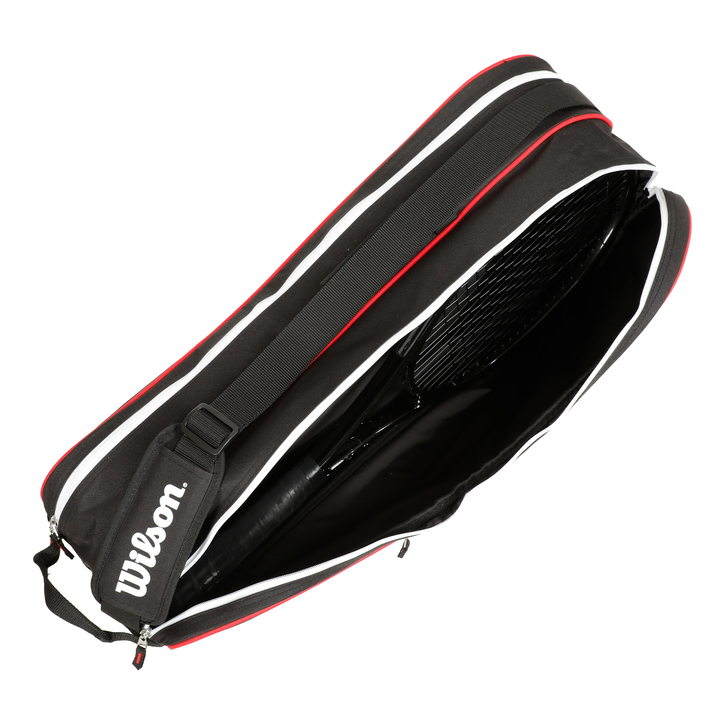 wilson advantage iii six racket bolsa