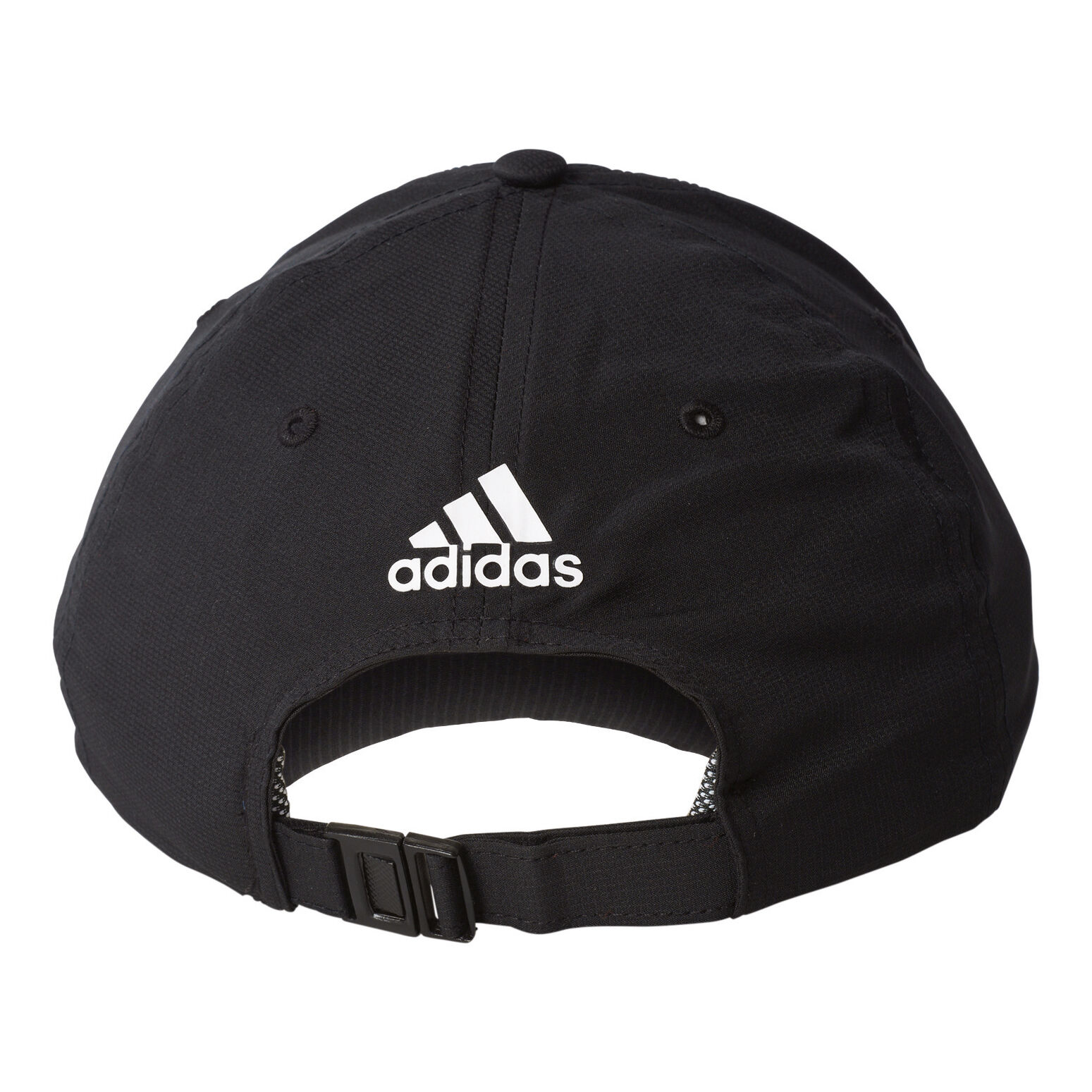 Climalite 3 Stripes Cap Black White