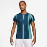 Court Victory Dri-Fit Print T-Shirt Men - petrol, white
