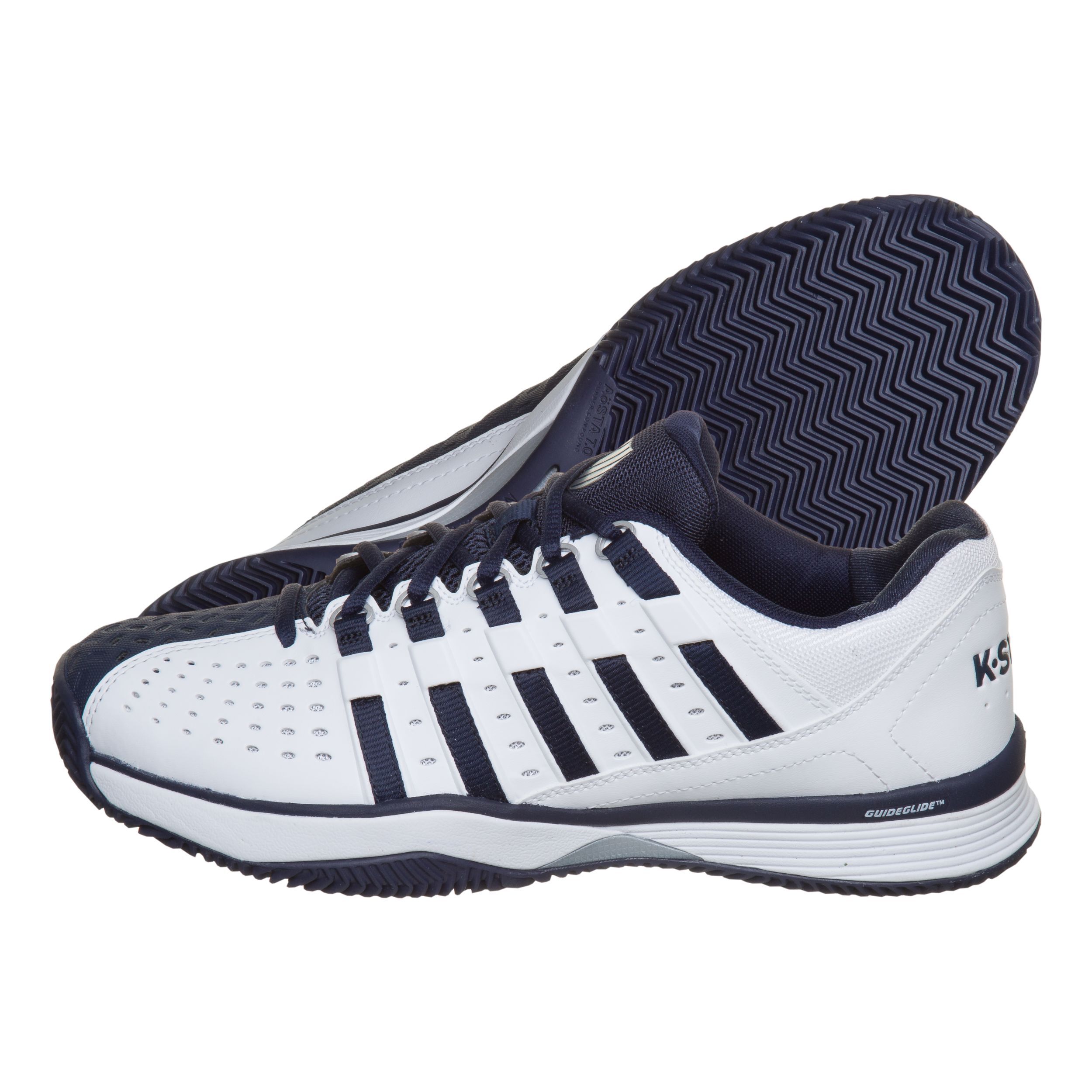 Buy K Swiss Hypermatch HB Clay Court Shoe Men White Dark Blue