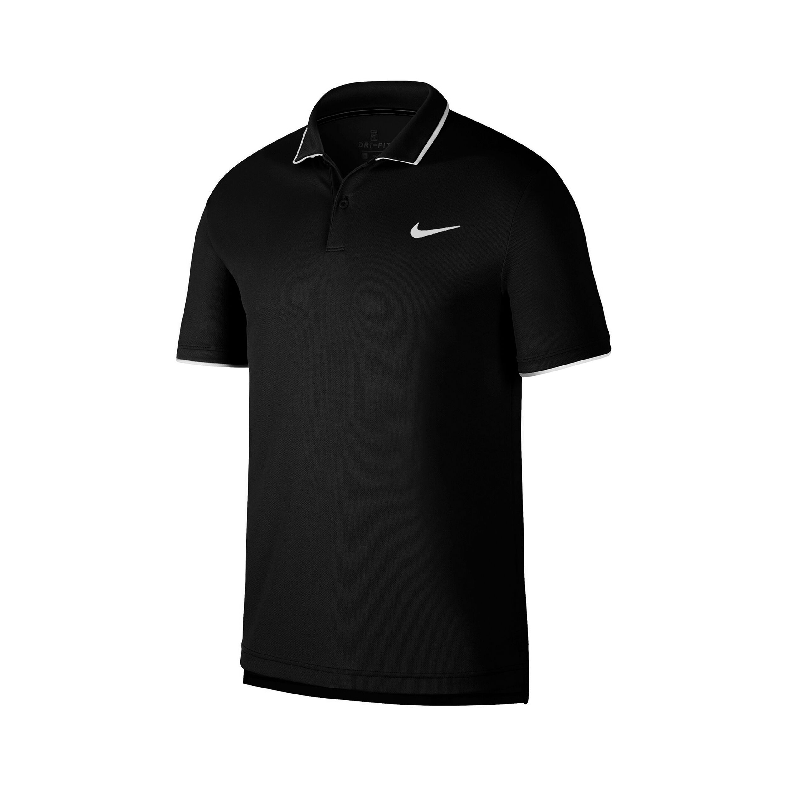 Buy Nike Court Dry Team Polo Boys Black White online Tennis Point COM