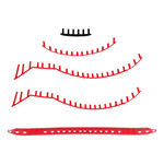 Yonex Racket accessories Yonex VCORE 98/98L Scarlet Grommet Set-Black