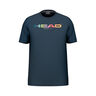 Rainbow T-Shirt Kids-Dark Blue