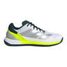 Defiant Speed 2 Clay Court Shoe Men-White,Neon Yellow