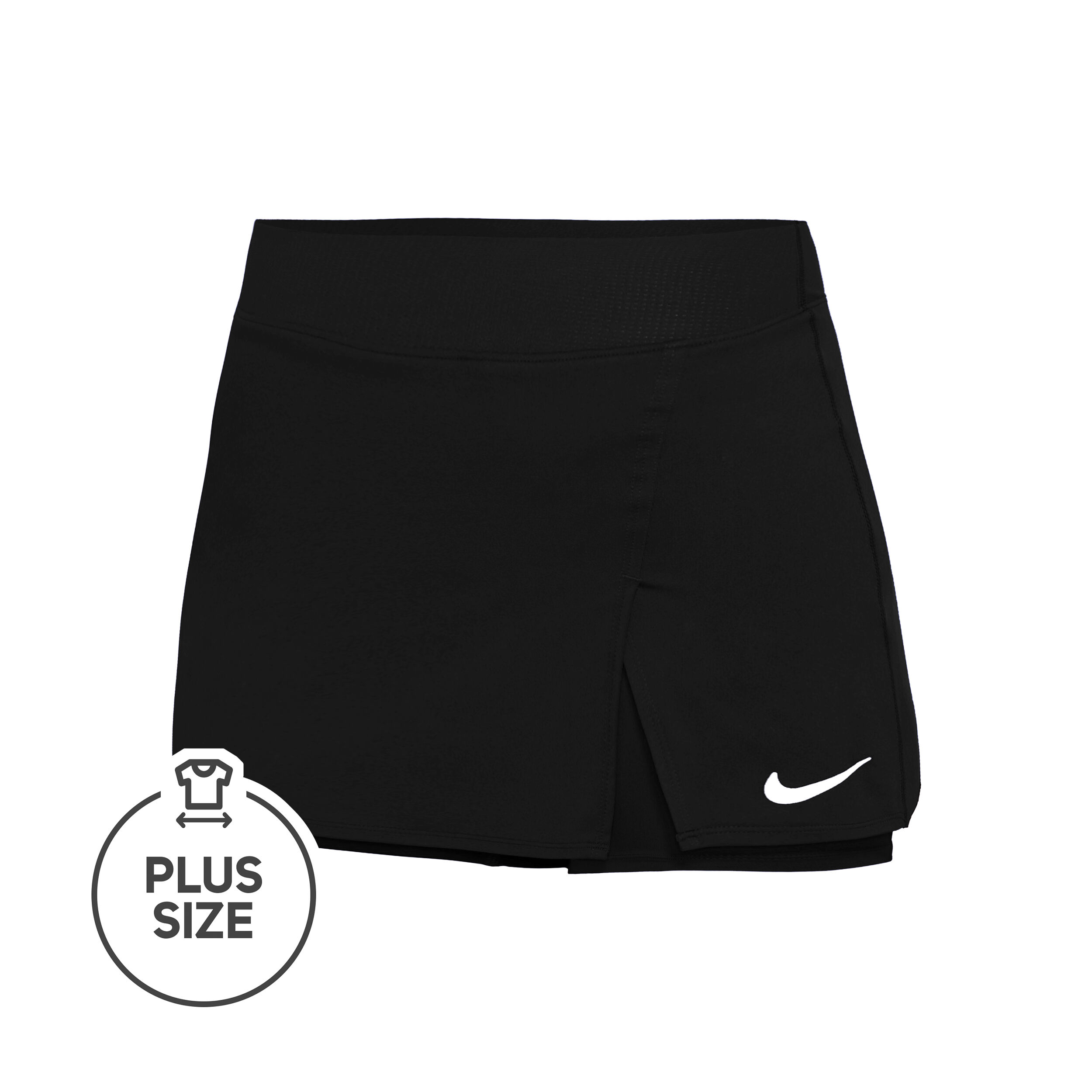 Plus size top nike skirt