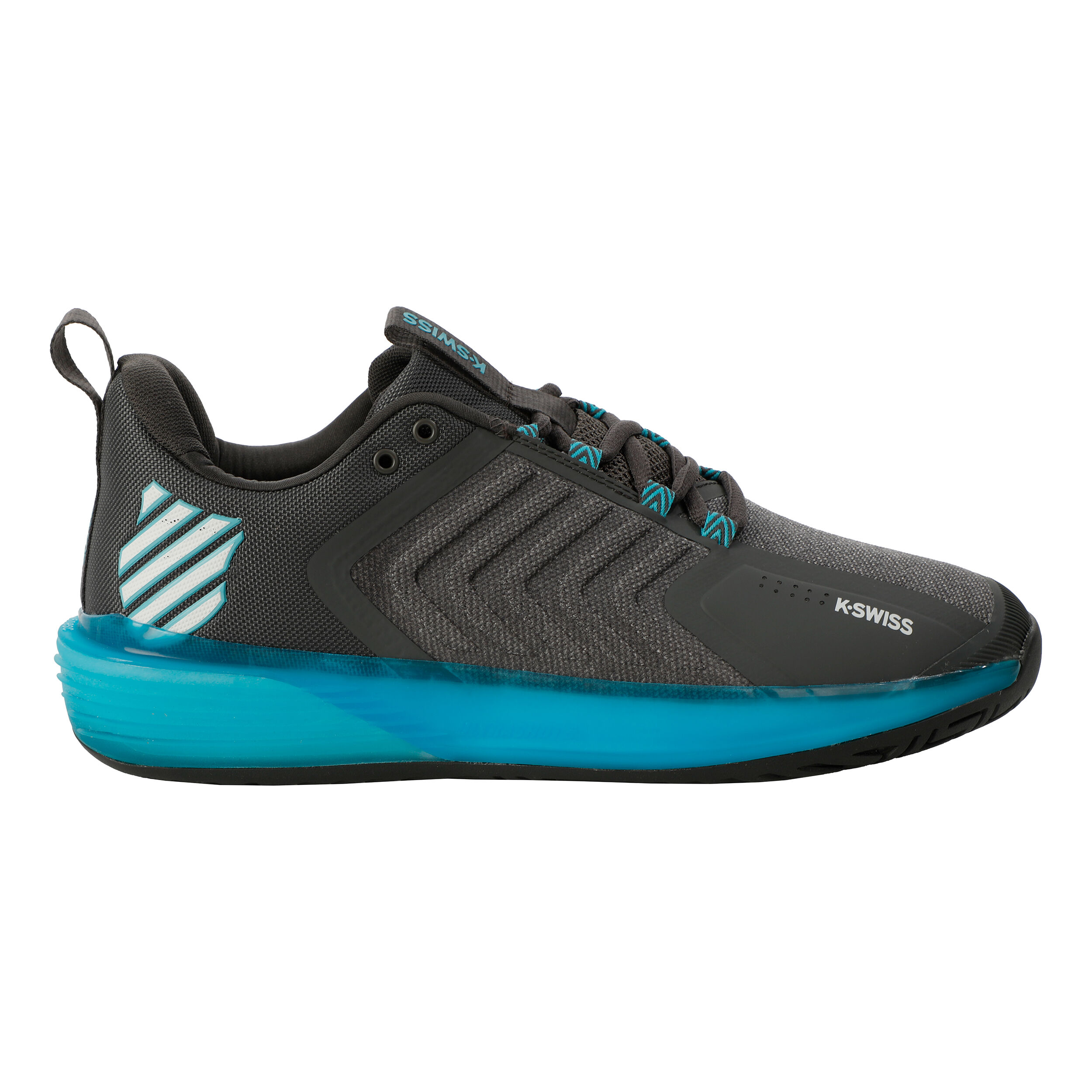 Buy K Swiss Ultrashot Men Dark Grey Turquoise online Tennis Point COM