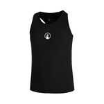Quiet Please Tennis apparel Quiet Please Racerback Tank Top Girls-Black,White