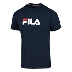Fila Clothing Fila Logo T-Shirt Men-Dark Blue,White