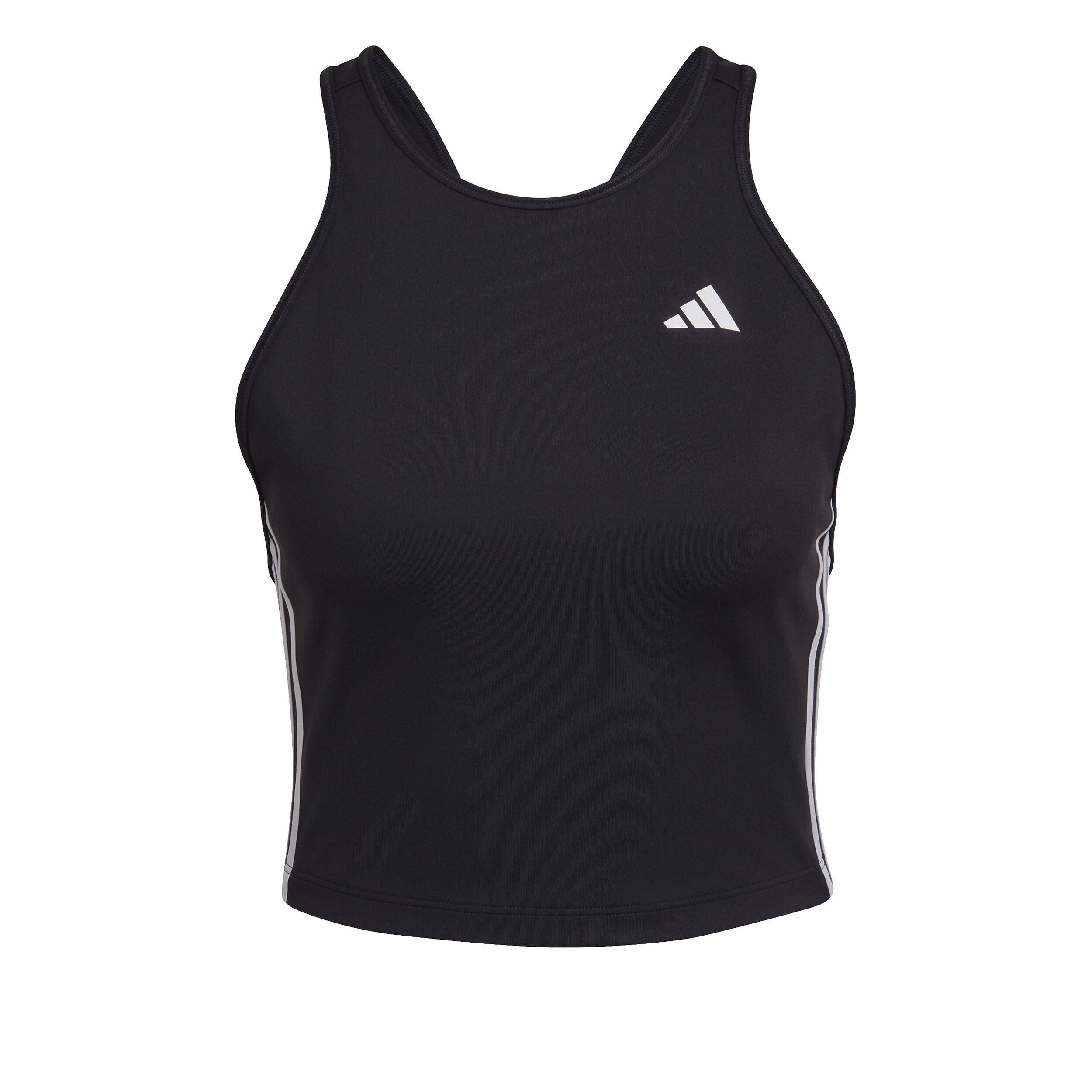 buy adidas AEROREADY Made For Training 3-Stripes Crop Tank Top