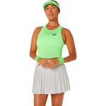 ASICS Tennis apparel ASICS Match Jacquard Crop  Tank top Women-lime