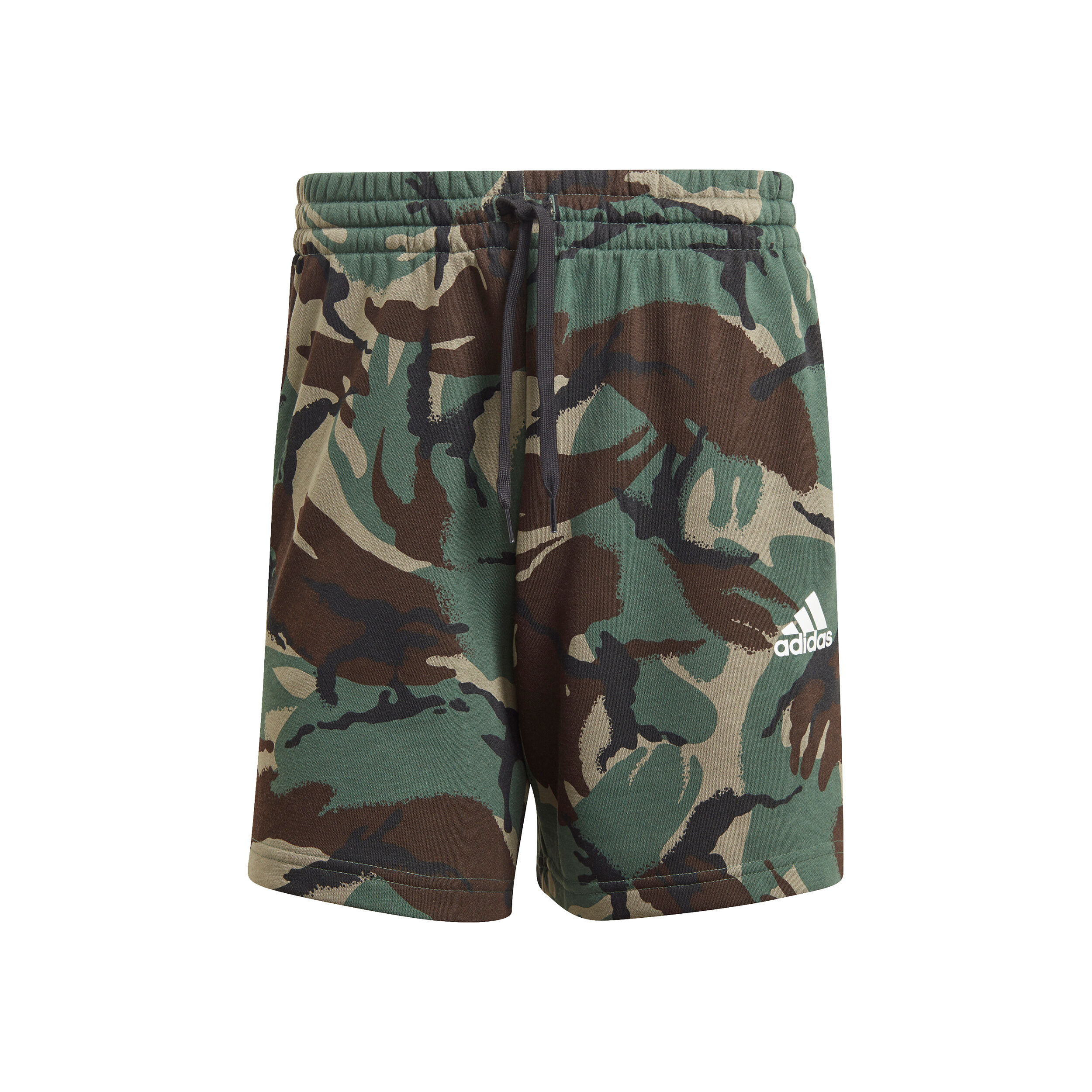 Camo Shorts Men Green Multicoloured