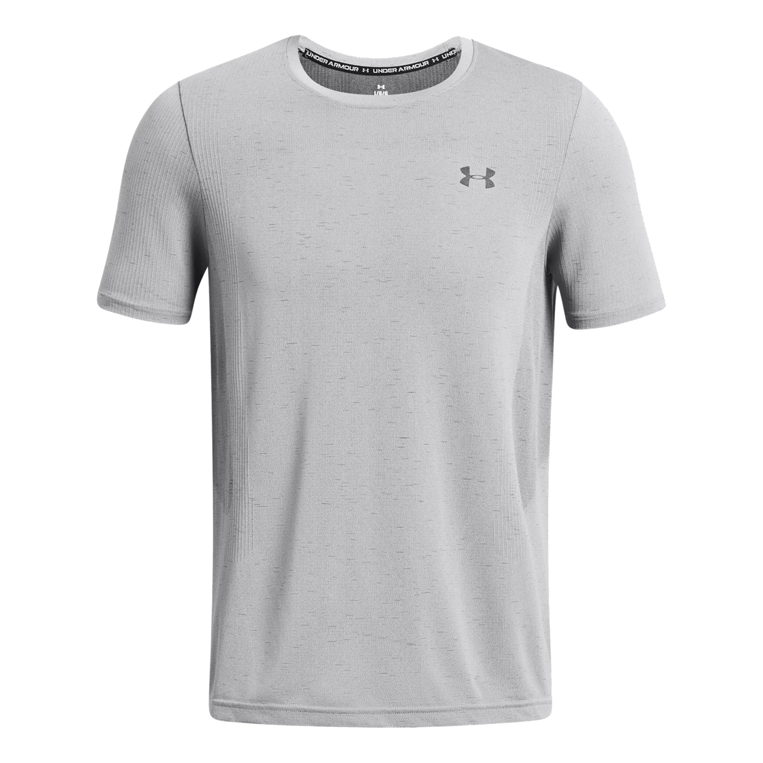 Vanish Seamless T Shirt Men Lightgrey