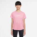 Nike Clothing Nike Dri-Fit One T-Shirt Girls-Pink,White