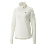 Puma Clothing Puma Cloudspun High Neck Long Sleeve Women-White