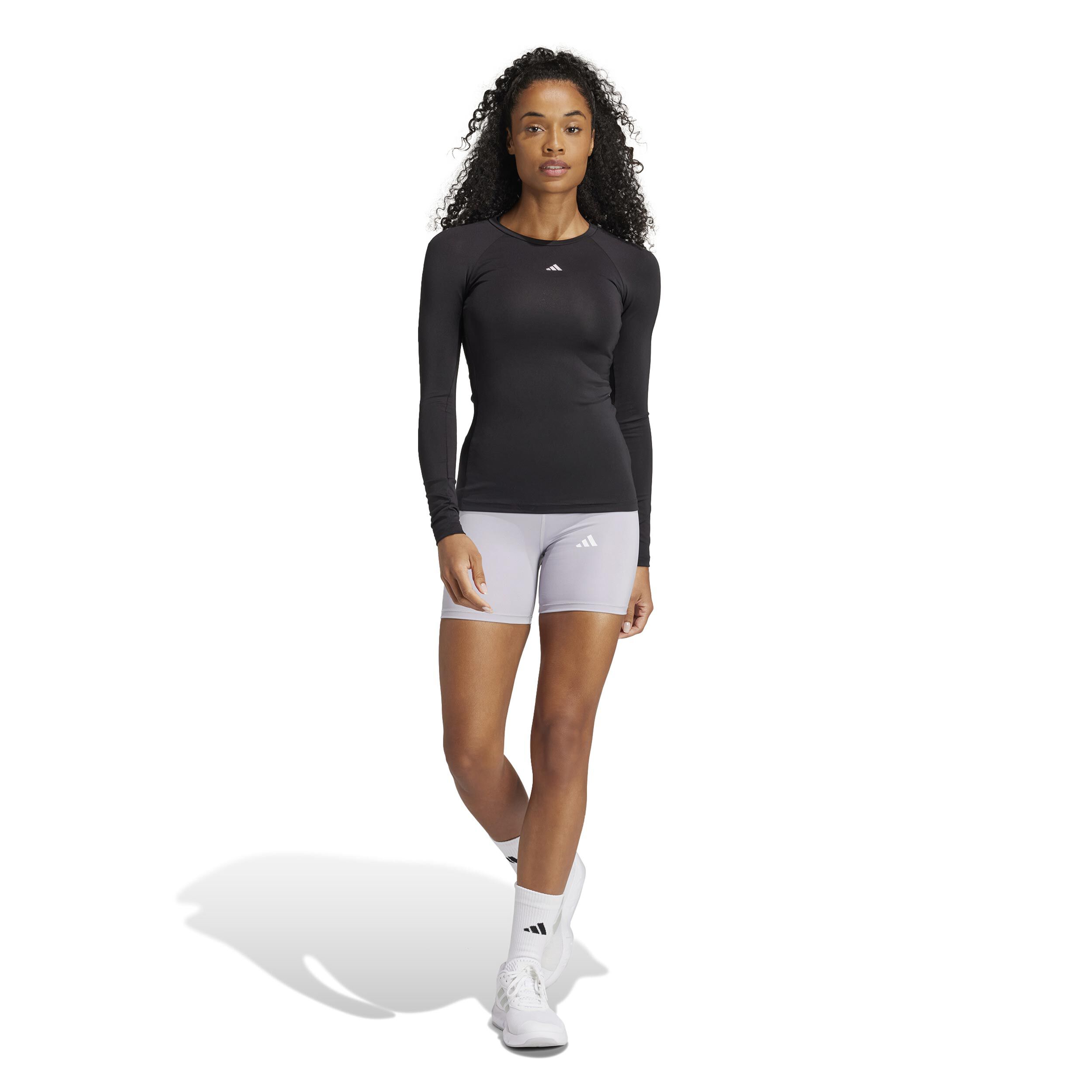 Buy adidas Tech-Fit Long Sleeve Women Black online | Tennis