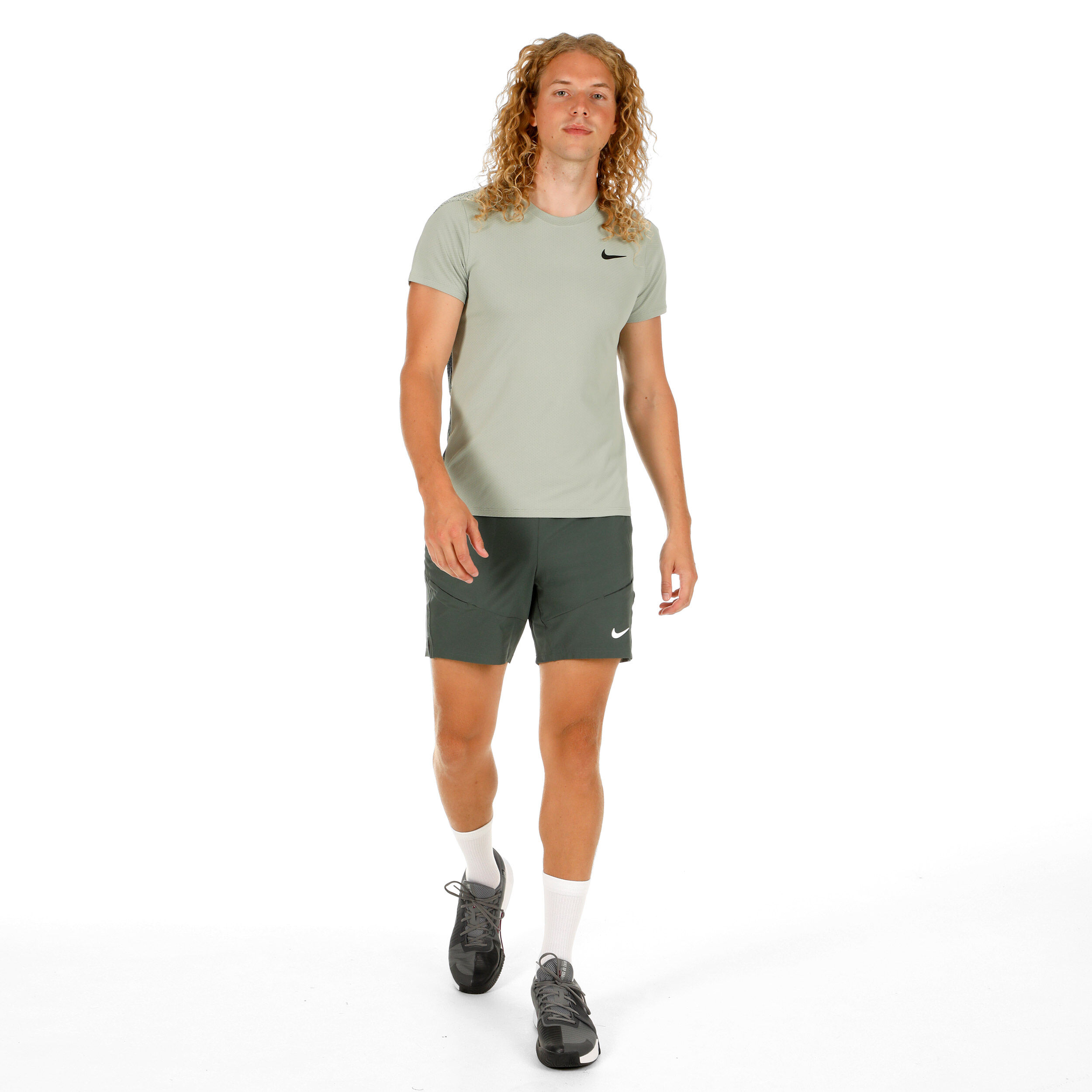 Buy Nike Dri-Fit Slam NY T-Shirt Men Sage online | Tennis