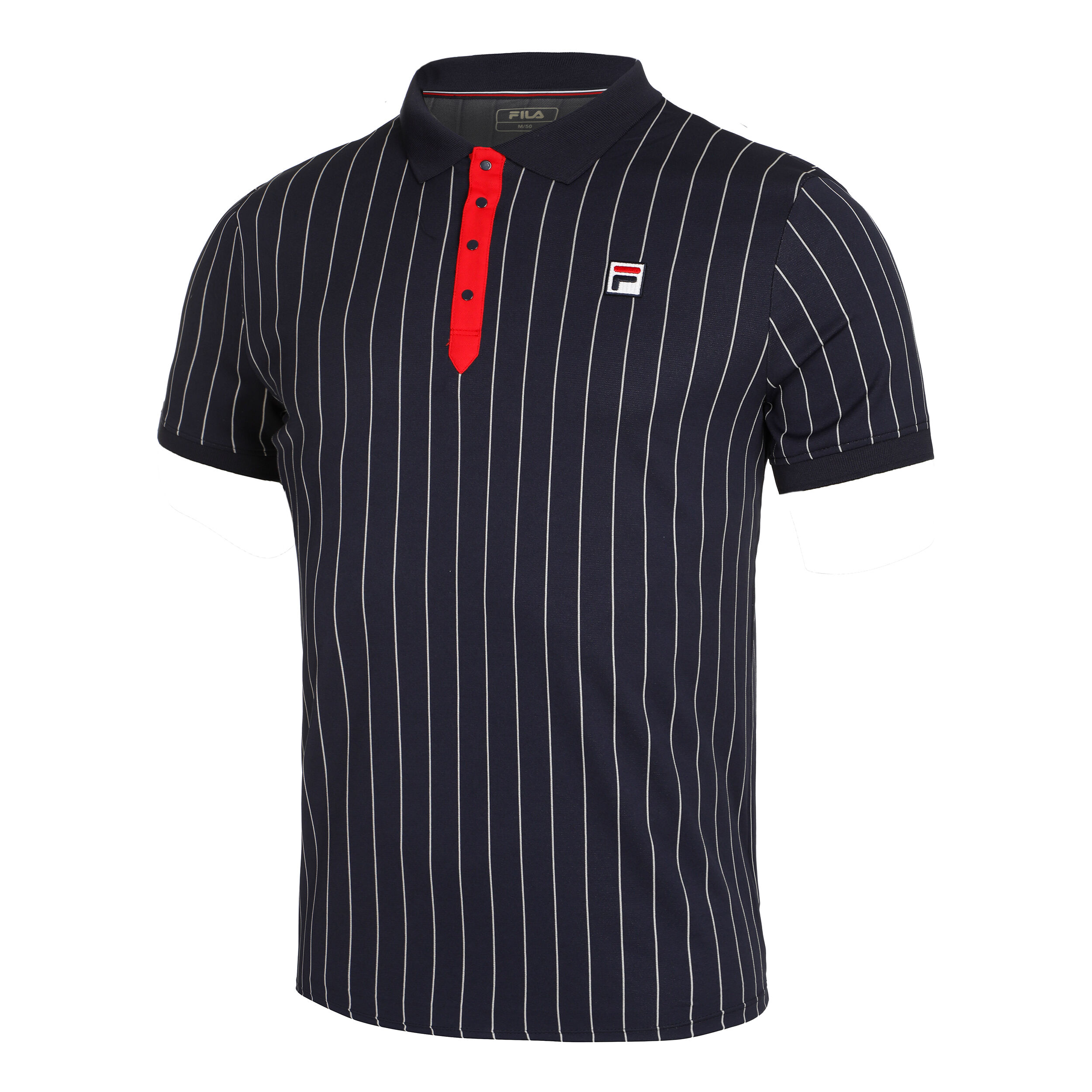 Buy Fila Stripes Polo Men Dark Blue White online Tennis Point COM