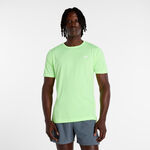 New Balance T-Shirt New Balance Sport Essentials Utility T-Shirt Men-lime, white