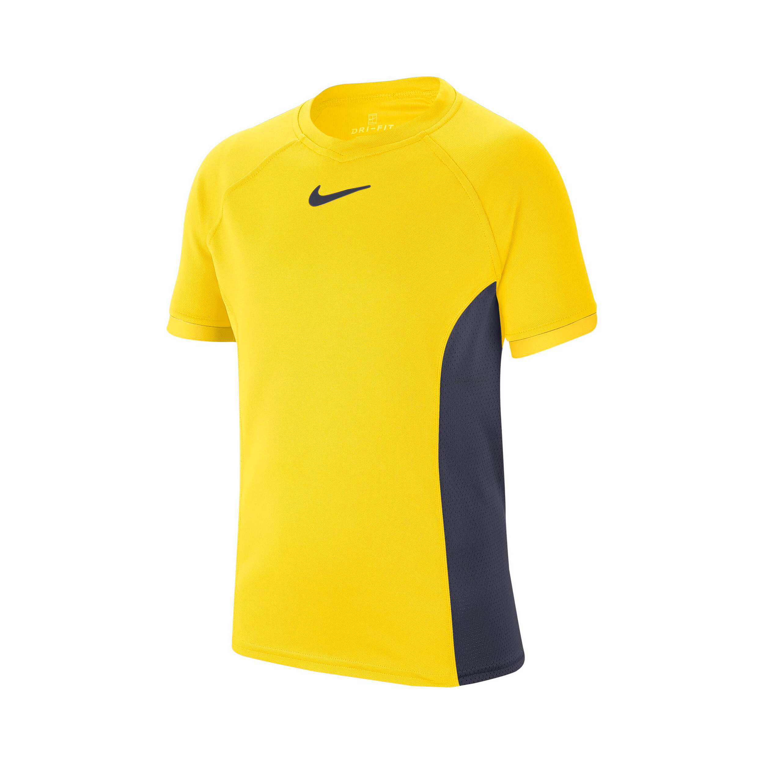 Buy Nike Court Dri-Fit T-Shirt Boys Lemon, Dark Grey online | Tennis Point  COM