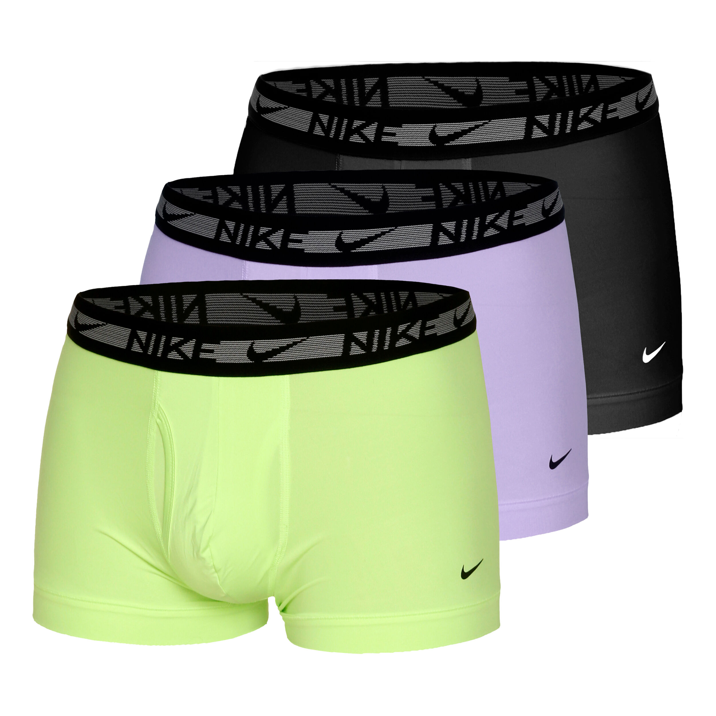 Buy Nike Dri Fit U Stretch MI Trunk Boxer Shorts 3 Pack Men