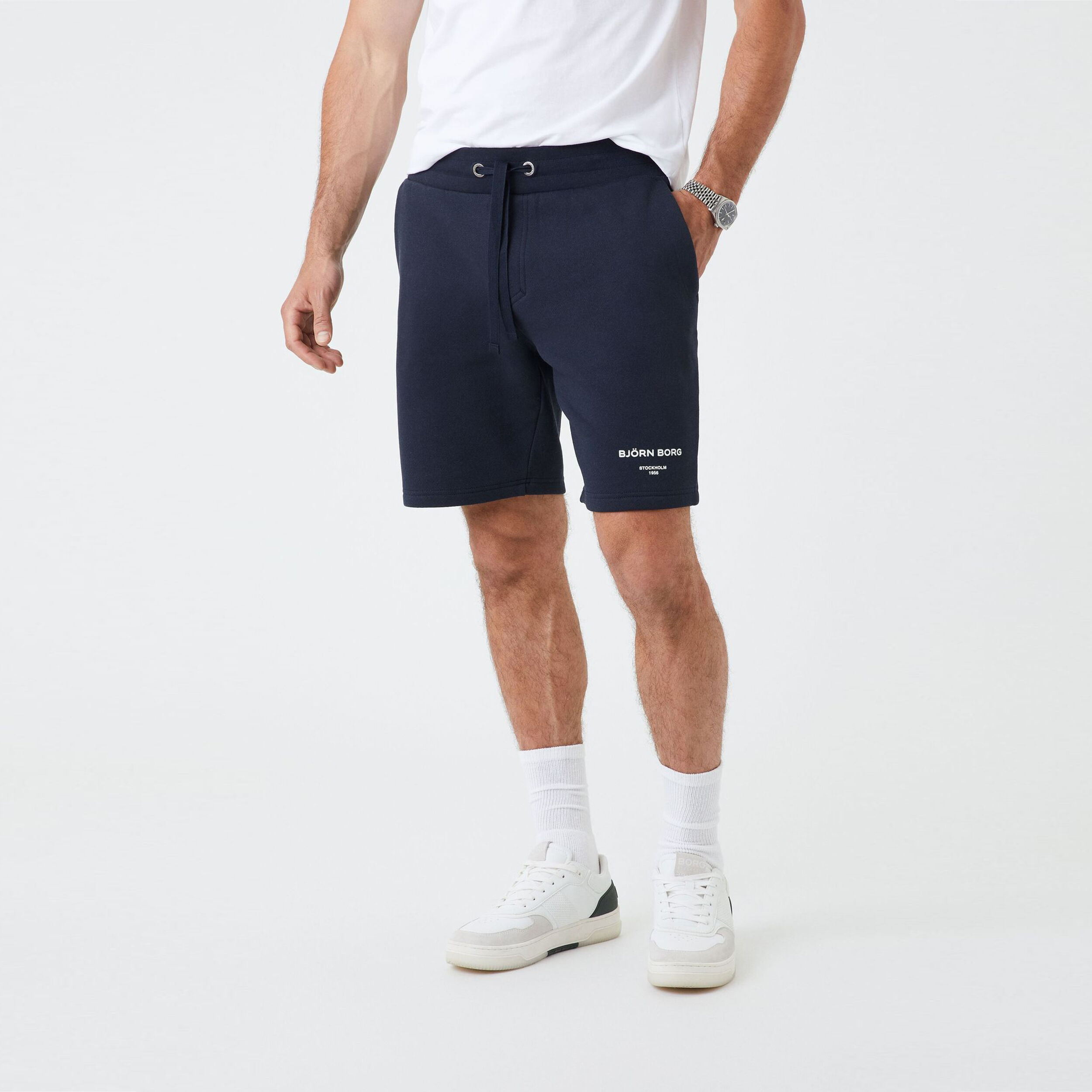 Borg Logo Shorts Men Black