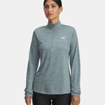 Under Armour Clothing Under Armour Tech 1/2 Zip-Twist Long sleeve Women-white