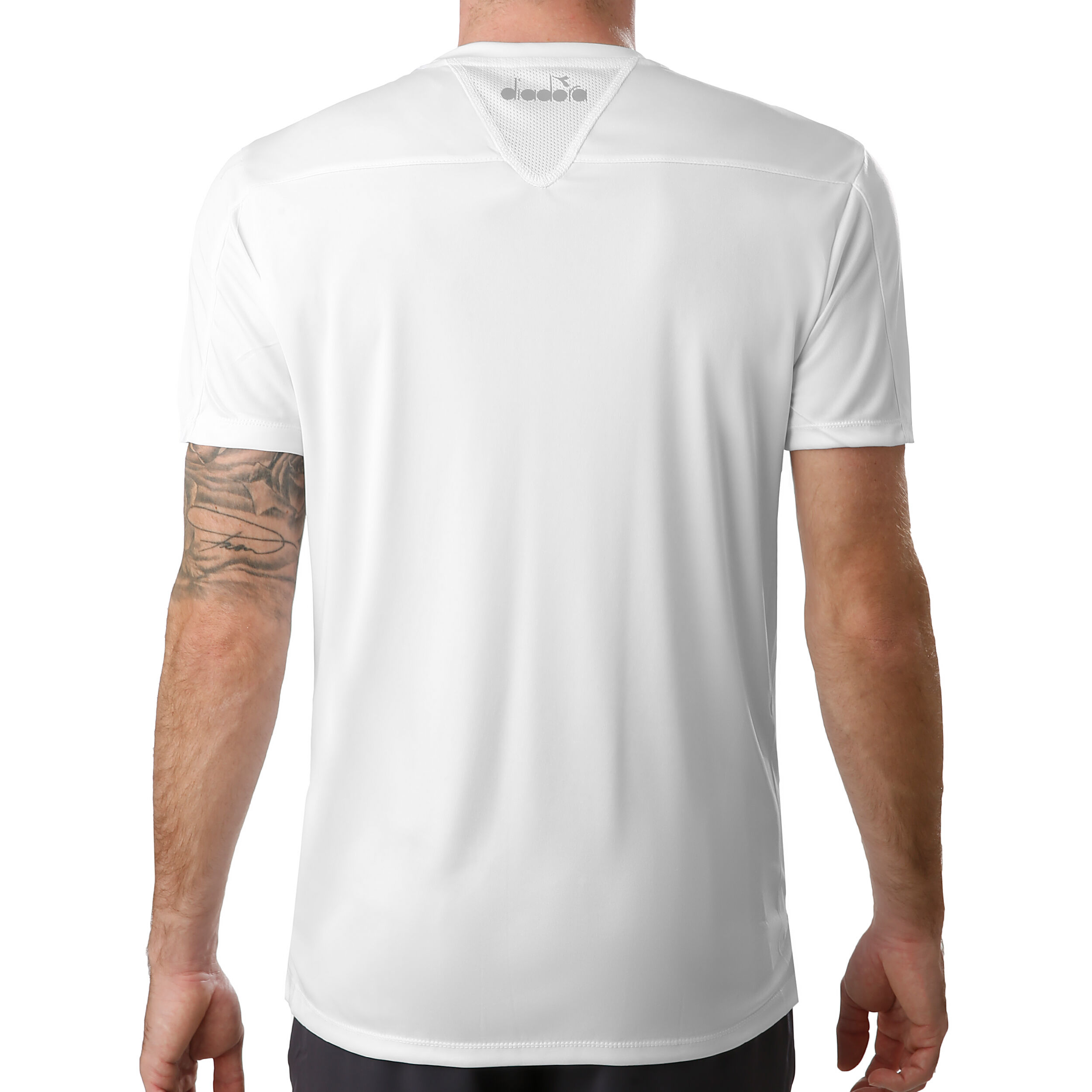 Buy Diadora Team T-Shirt Men White, Lightgrey online