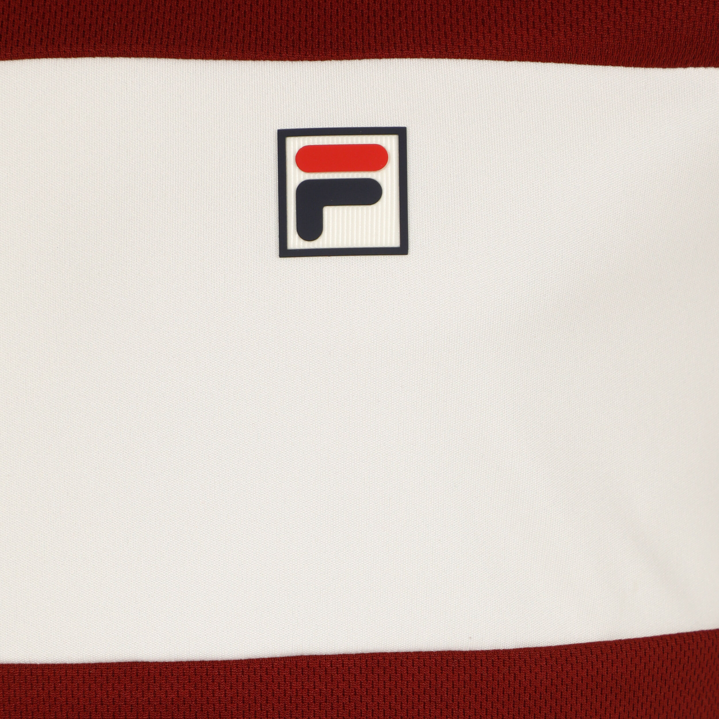 Red white and blue fila shirt store