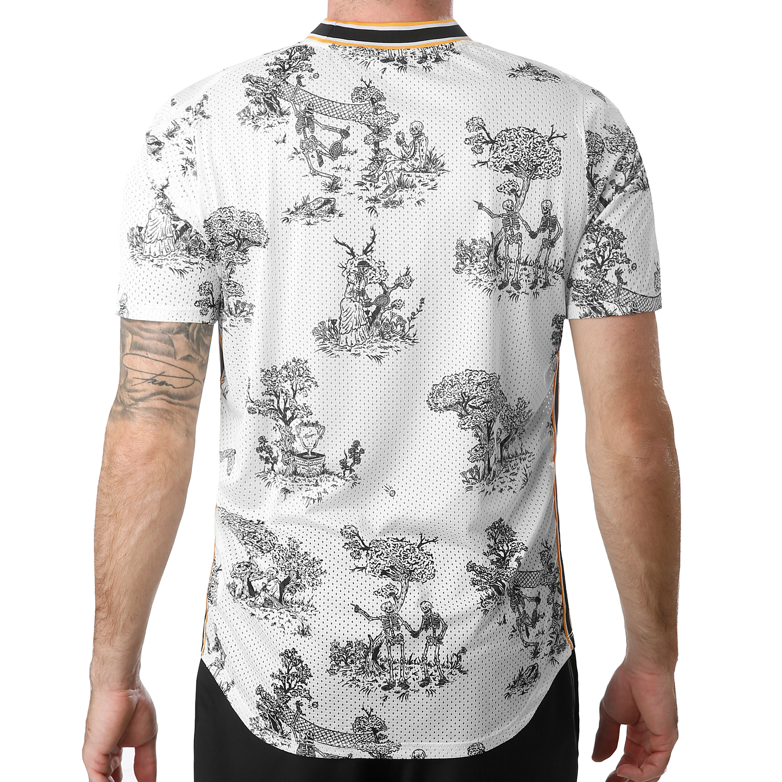 Nike skeleton tennis shirt hotsell