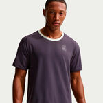 Nike Tennis apparel Nike Court Dri-FIT Advantage T-Shirt Men-violet