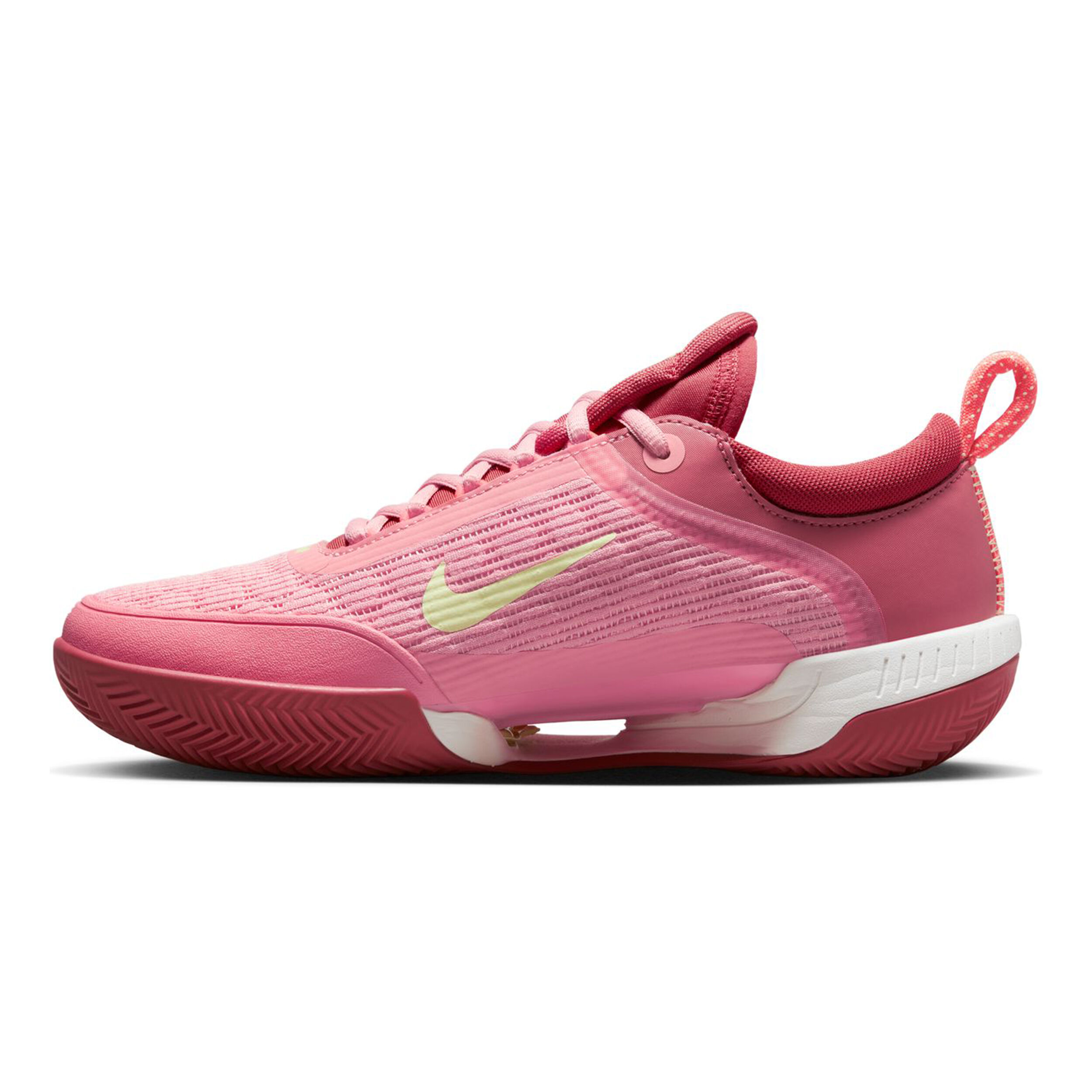 Womens pink on sale court shoes