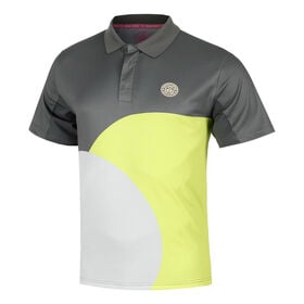 Image of Bubble Polo Men-Grey,Lemon