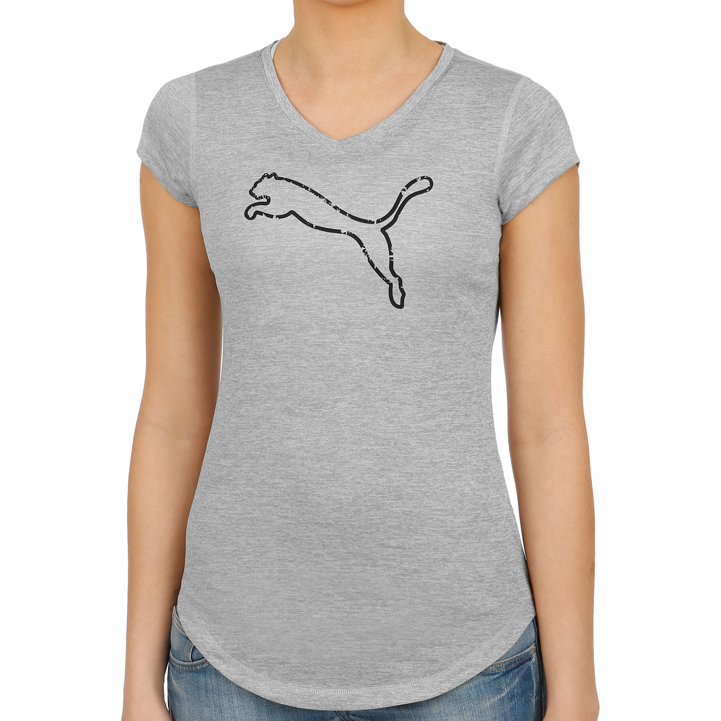 Puma heather cat hot sale tee
