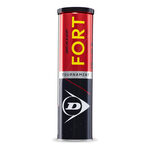 Dunlop Tennis balls Dunlop Fort Tournament  4 Ball Tube 