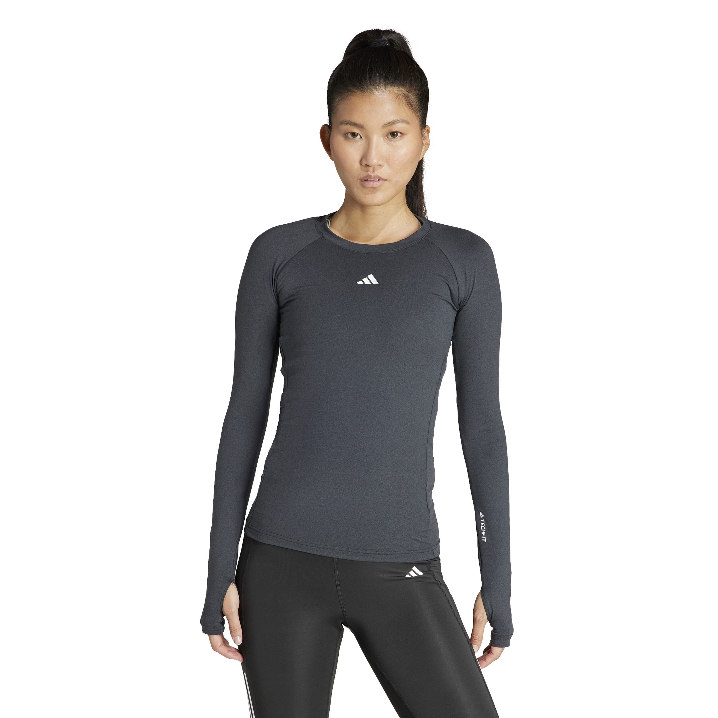 Tech Fit Long Sleeve Women Black