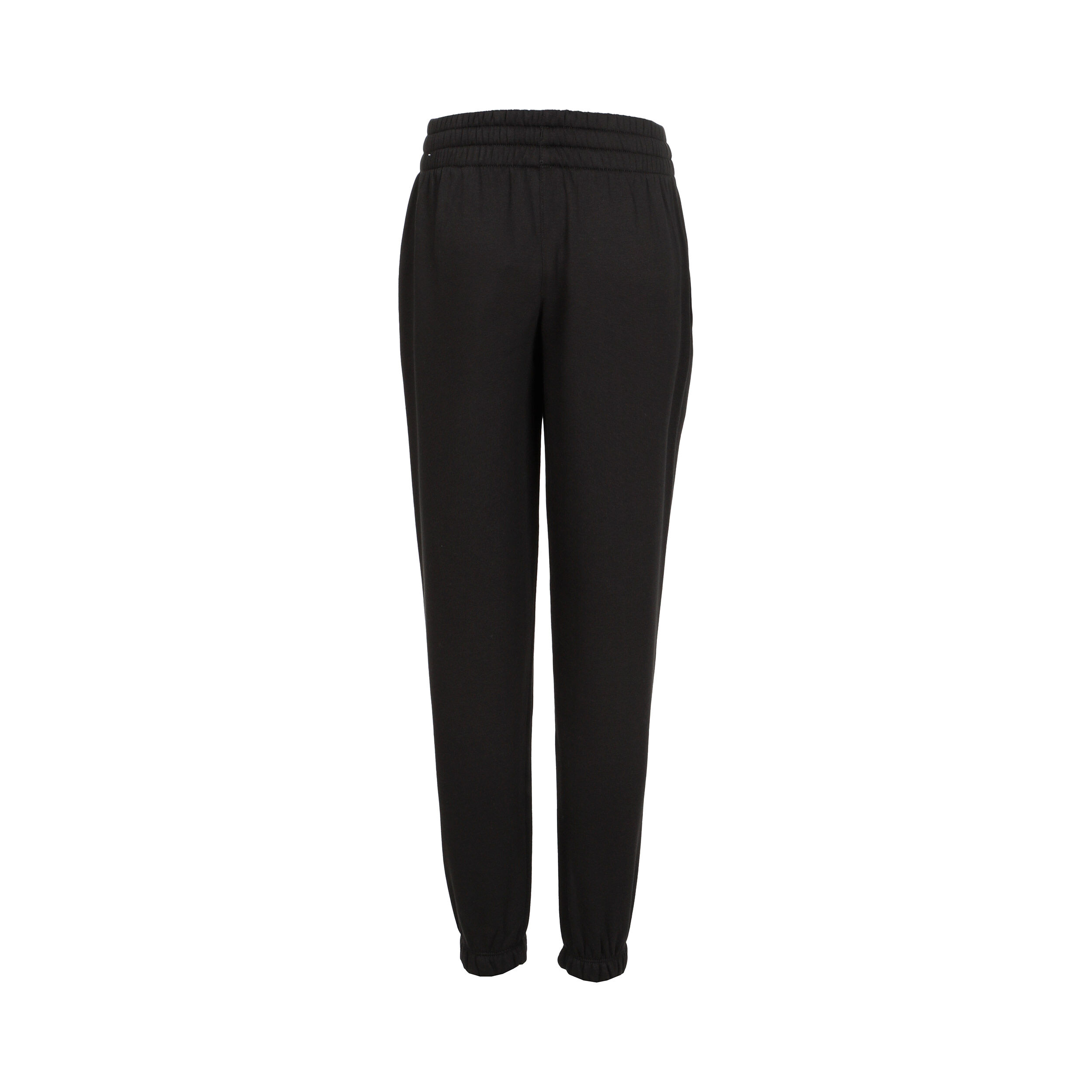 Club Fleece Loose Training Pants Girls Black White