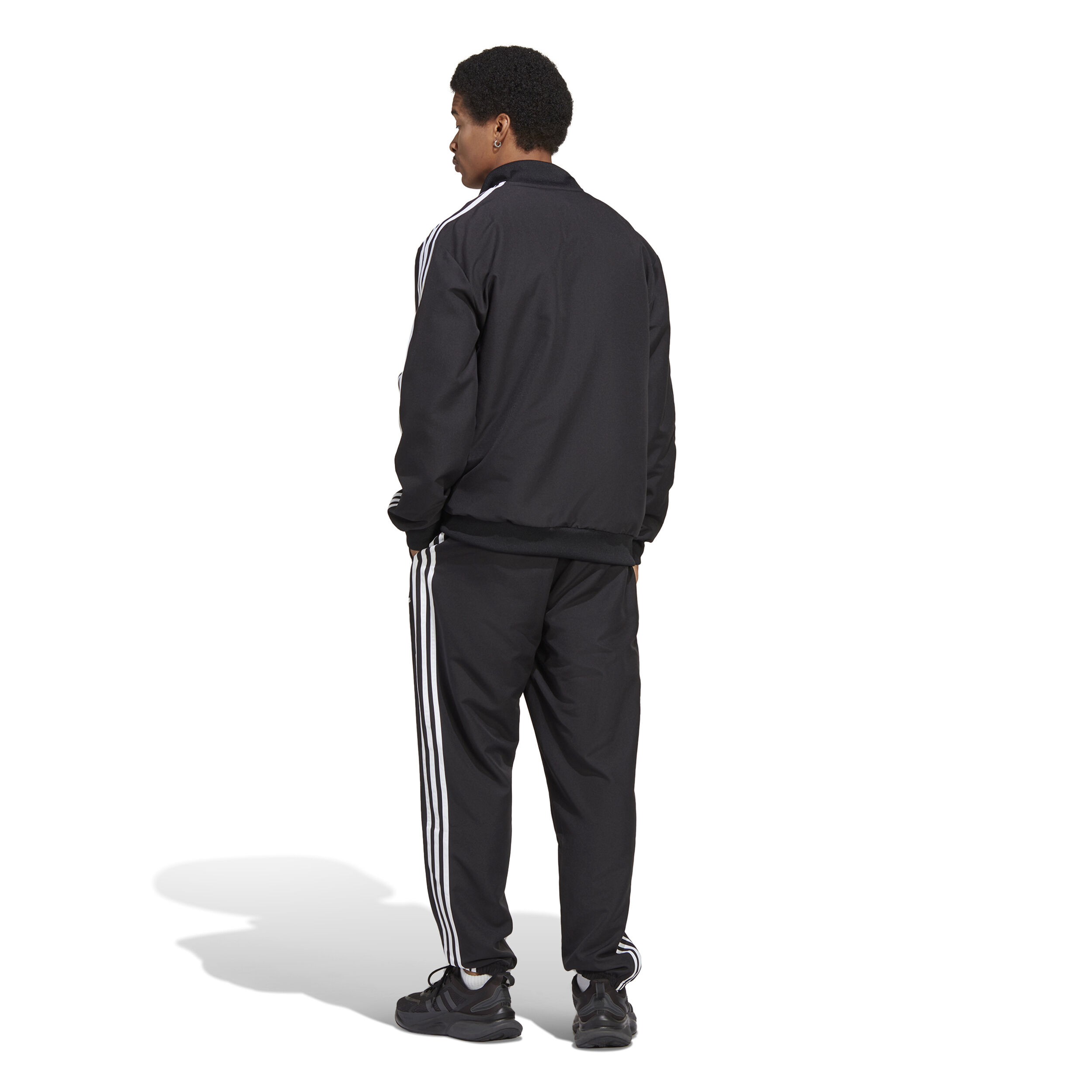 Buy adidas 3 Stripes Woven Tracksuit Men Black White online Tennis Point COM