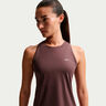 Swift Running shirt Women - brown, silver