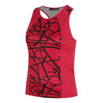 JLindeberg Clothing JLindeberg Miria Printed Tank Top Women-Red,Black
