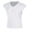 Volley T-Shirt Women - white, pink