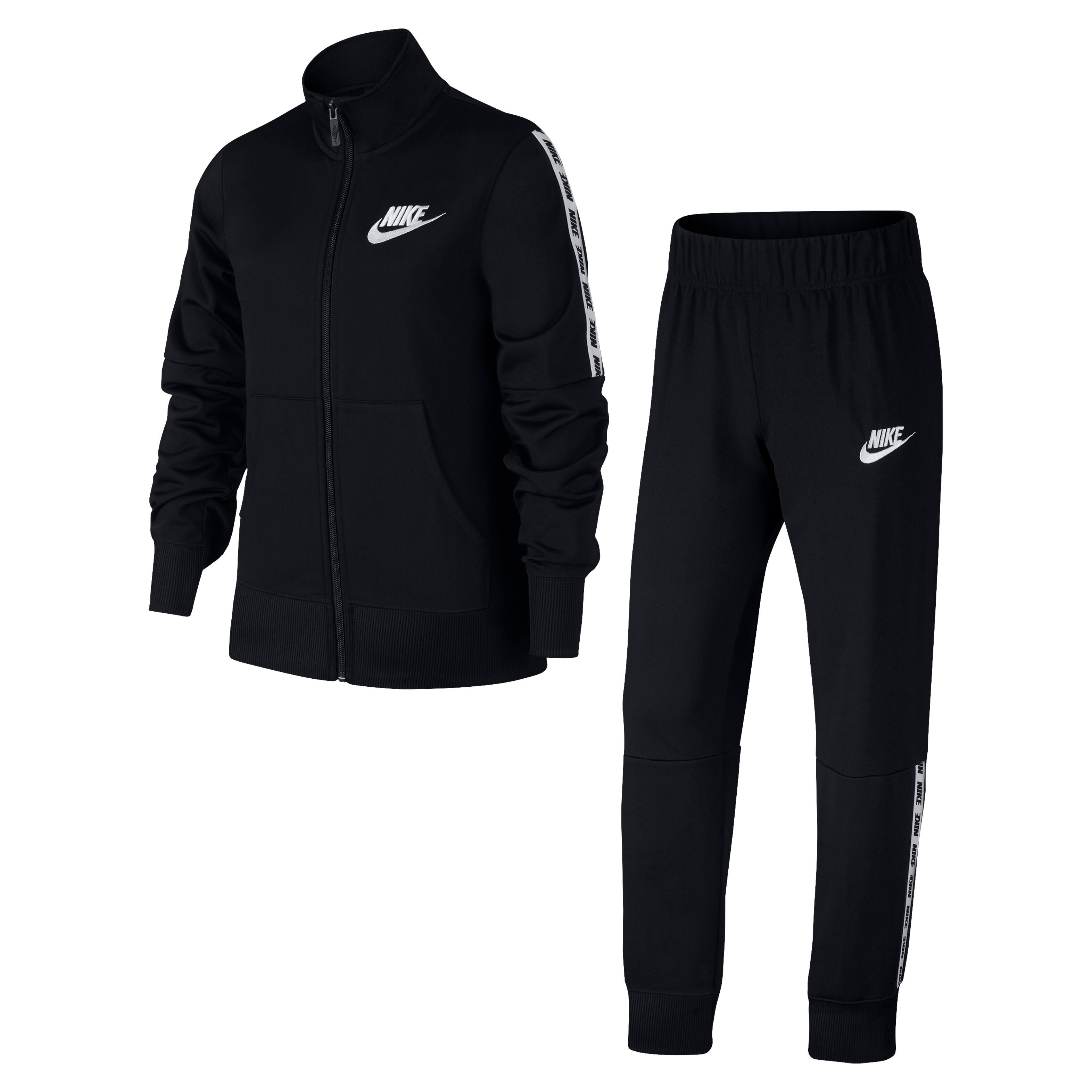 Grey nike online tracksuit girls