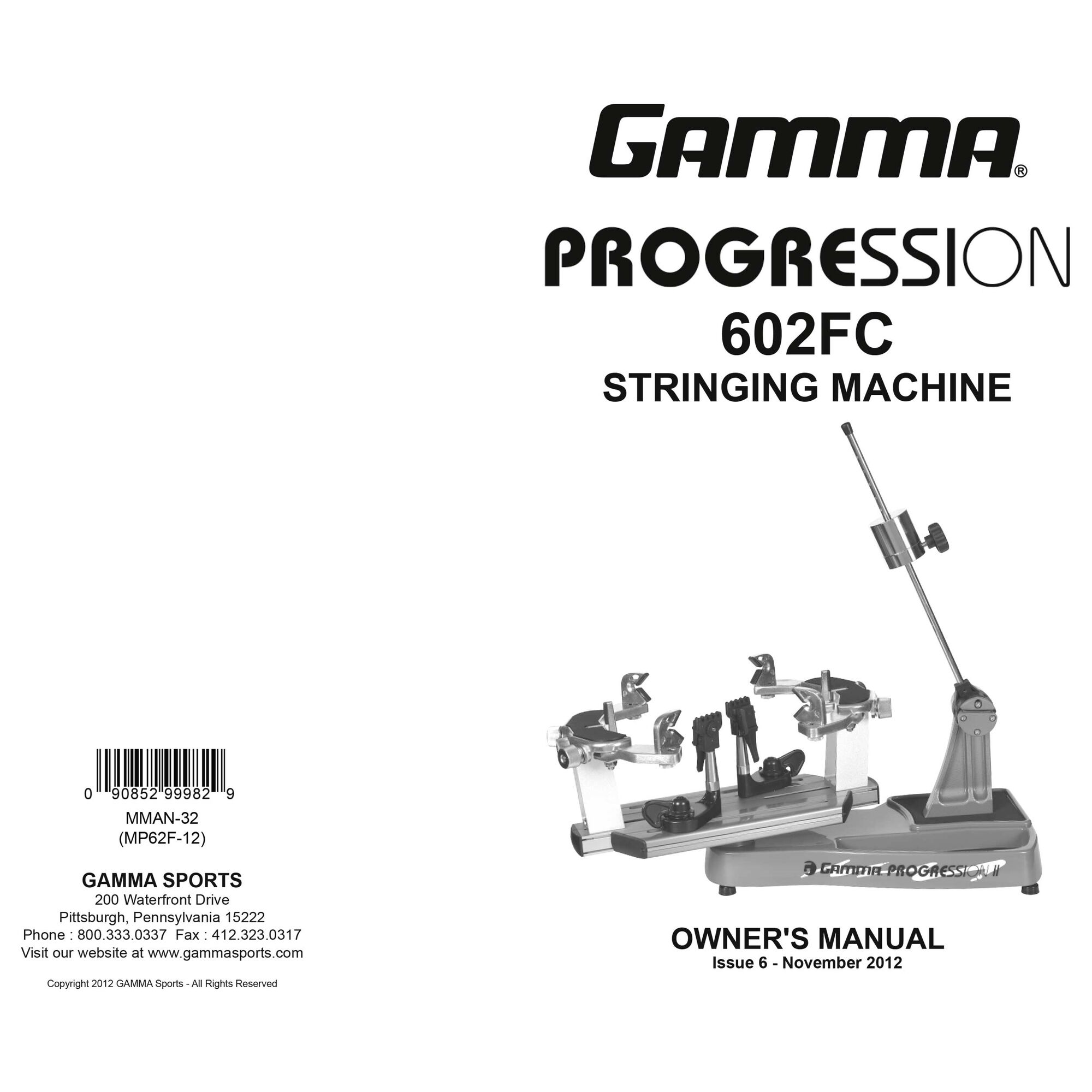 Buy Gamma Progression 602 FC Pro Machine À Corder online