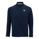 Tecnifibre Clothing Tecnifibre Thermozip Long sleeve Men-dark blue