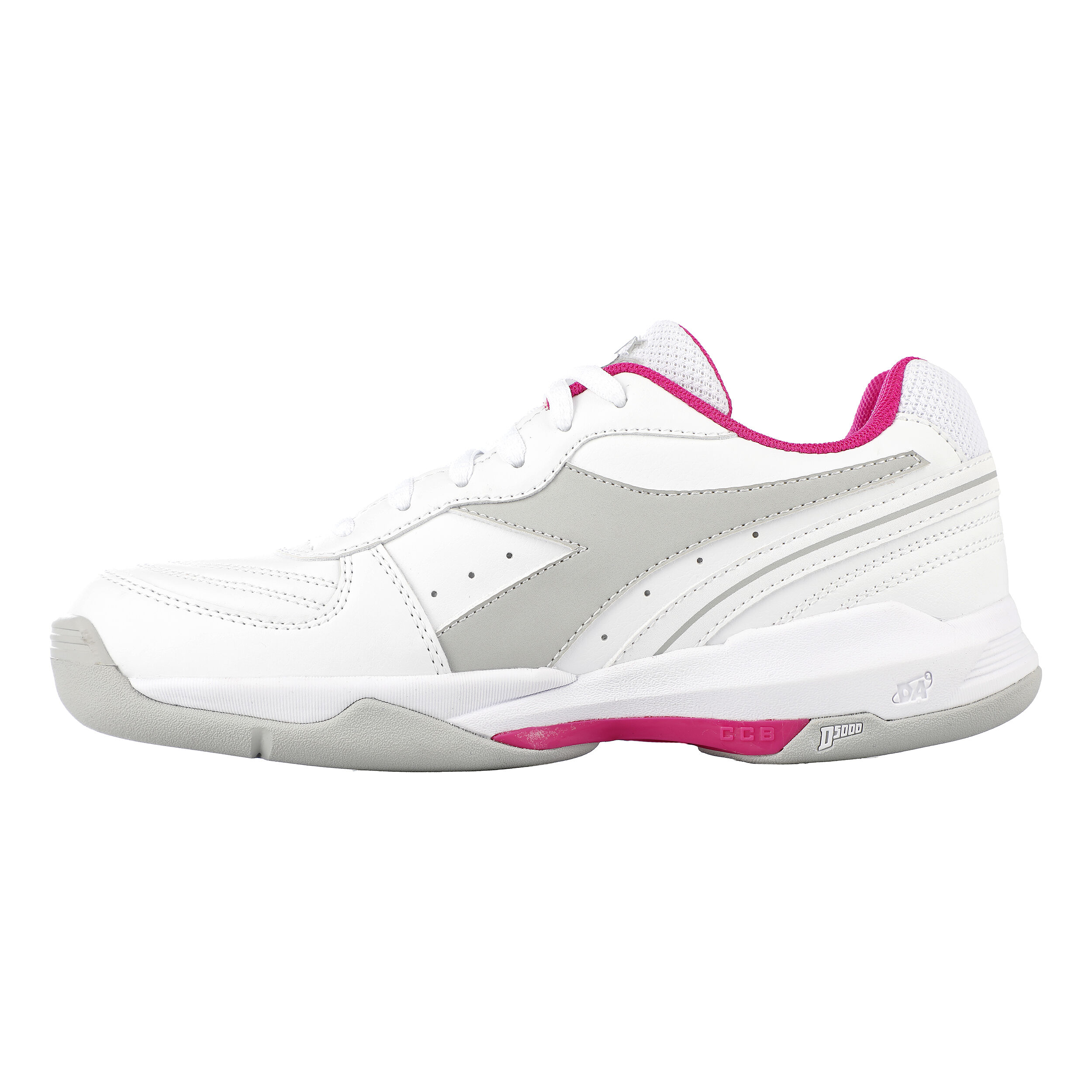 Buy Diadora S.Challenge 4 SL Carpet Shoe Women White Grey online Tennis Point COM