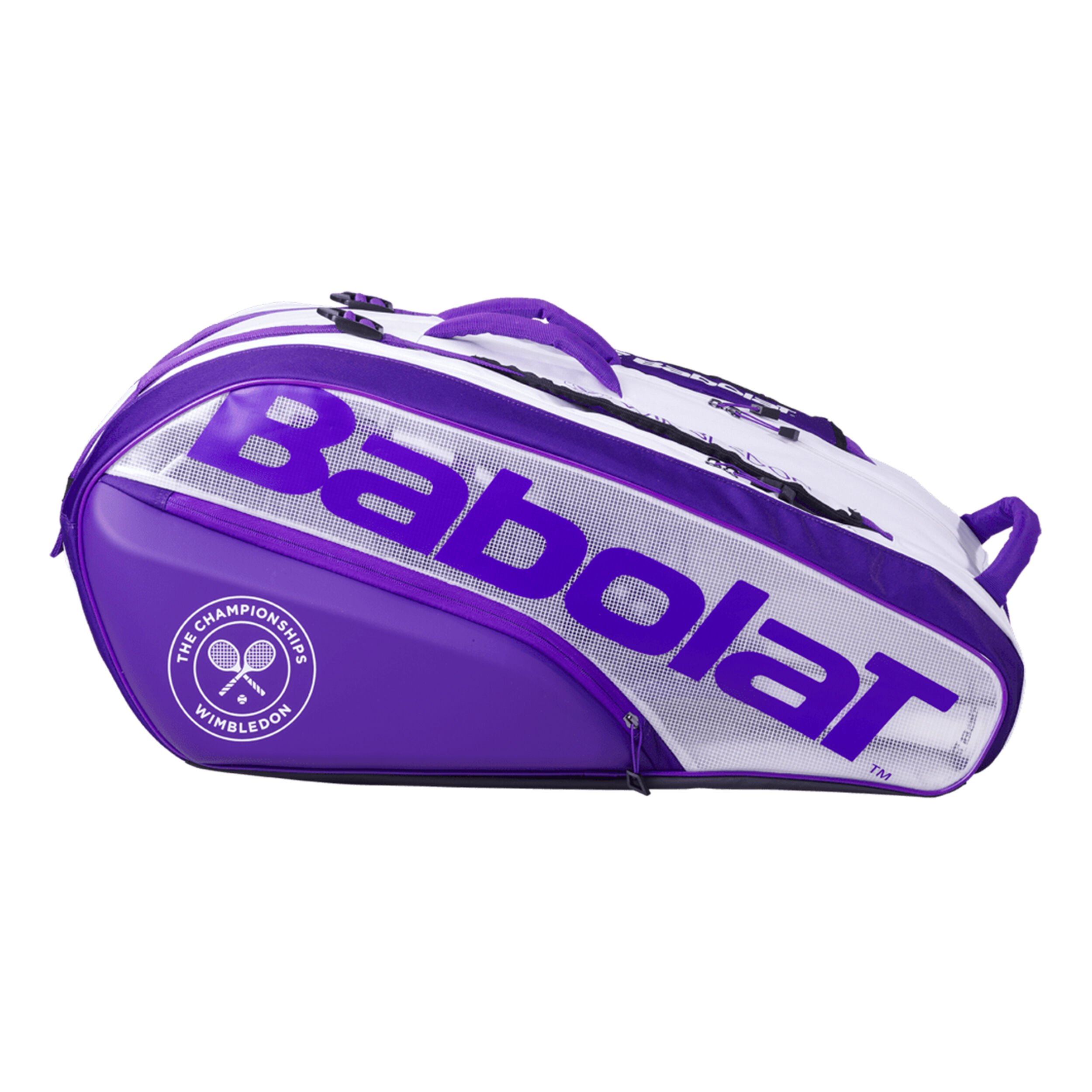 Purple top tennis bag