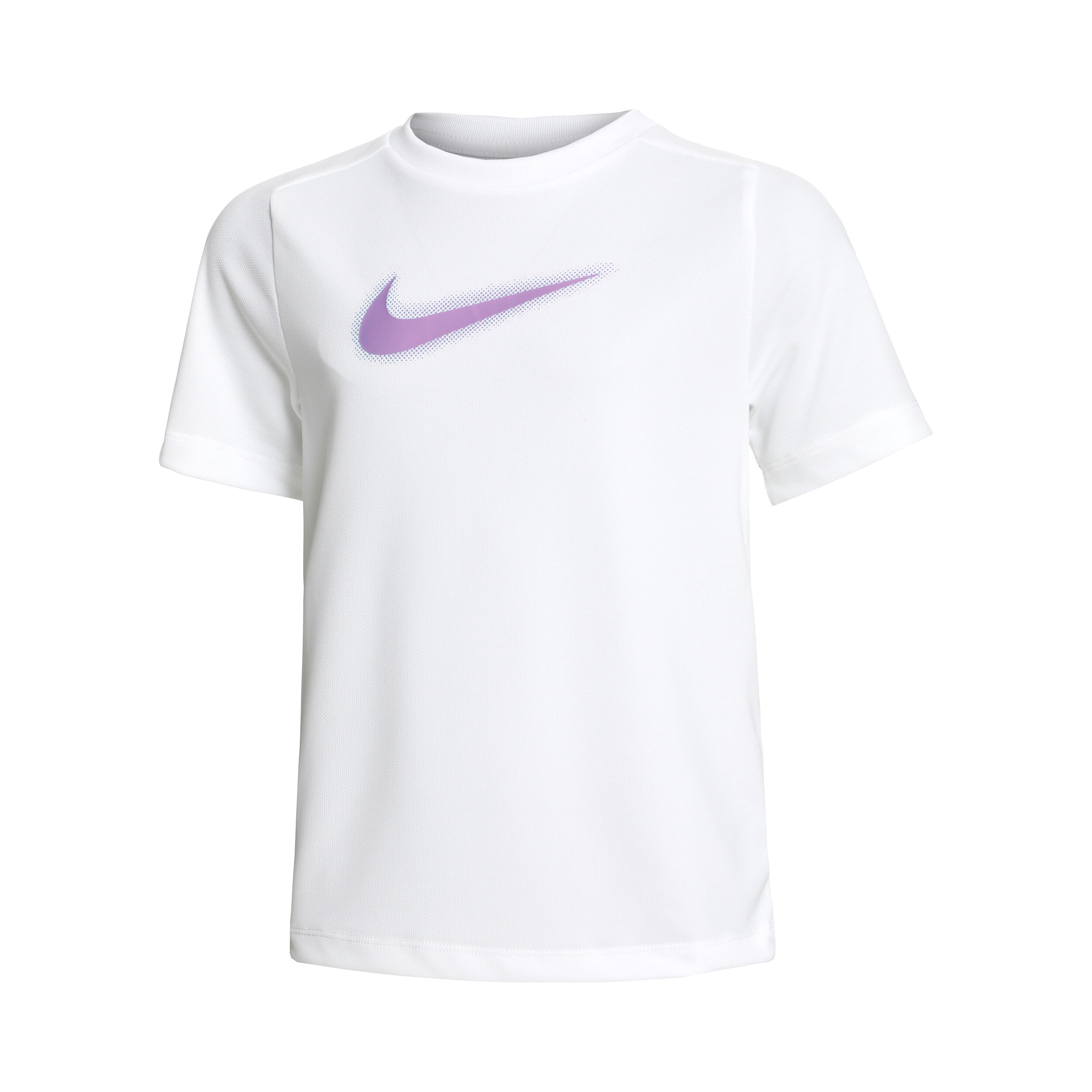 Dri Fit Graphic T Shirt Boys White Lilac