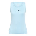 Diadora Clothing Diadora L. Icon Tank Top Women-Light Blue